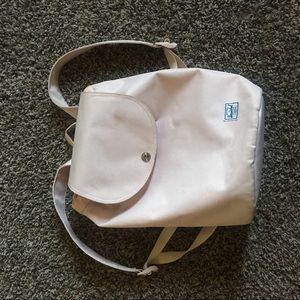 Pink Herschel back pack